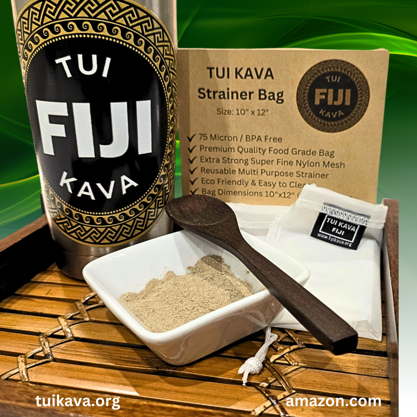 TUI KAVA Strainer Bag (75 Micron) - 10"x12"