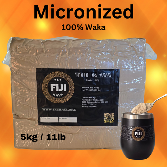 TUI KAVA 100% WAKA MICRONIZED Kava - 5kg (11 lb)