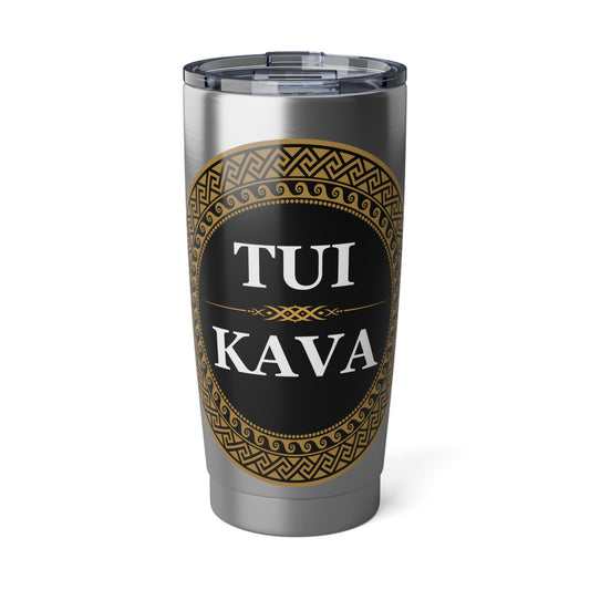 Tumbler with TUI KAVA Design – 20oz Travel Mug for Adventure Seekers