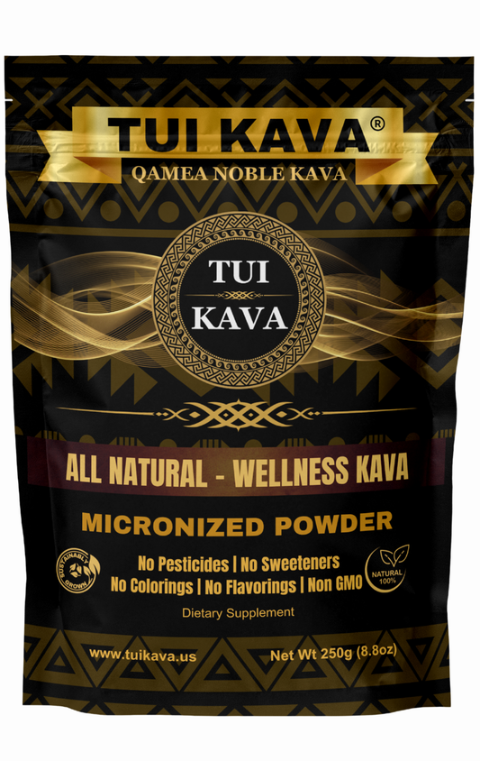 TUI KAVA MICRONIZED WELLNESS KAVA - 250g (8.8 oz) - Individual Size