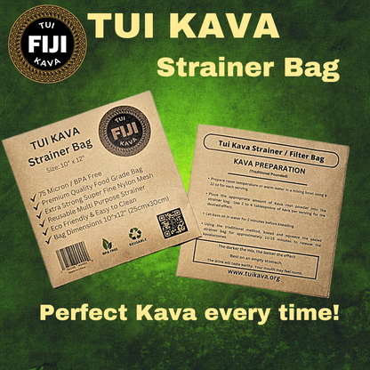 TUI KAVA Strainer Bag (75 Micron) - 10"x12"