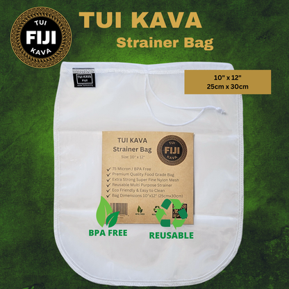 TUI KAVA Strainer Bag (75 Micron) - 10"x12"